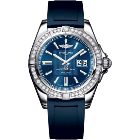 Galactic 41 Stainless Steel / Diamond / Metallica Blue / Rubber