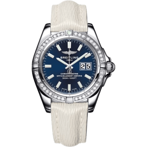 Breitling Galactic 41 Stainless Steel / Diamond / Horizon Blue / Sahara A49350LA.C929.237X