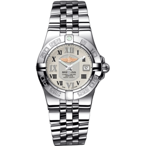 Breitling Galactic 30 Silver / Roman / Bracelet A71340L2.G670.368A