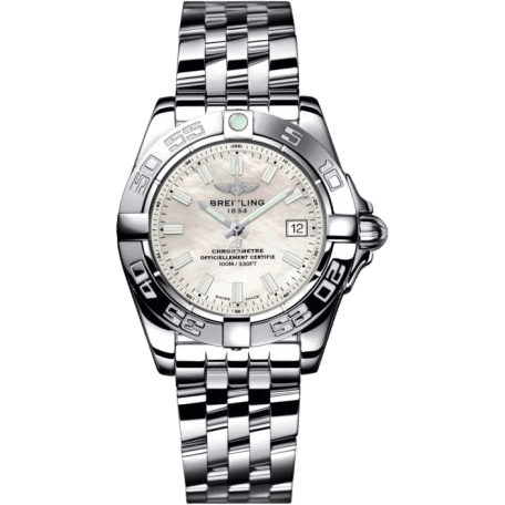 Breitling Galactic 32 Stainless Steel / Pearl / Bracelet A71356L2.A787.367A