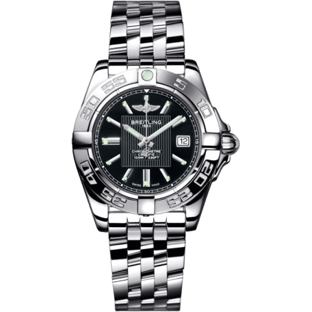 Breitling Galactic 32 Stainless Steel / Trophy Black / Bracelet A71356L2.BA10.367A
