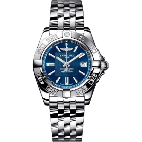 Breitling Galactic 32 Stainless Steel / Metallica Blue / Bracelet A71356L2.C811.367A