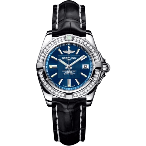 Galactic 32 Stainless Steel / Diamond / Metallica Blue / Croco