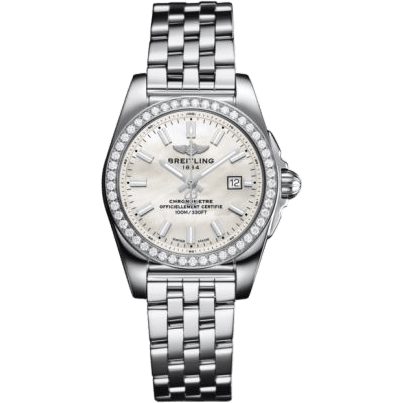 Galactic 29 Stainless Steel / Diamond / Pearl / Bracelet