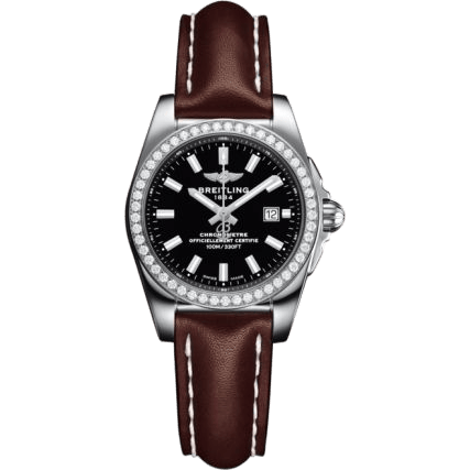 Galactic 29 Stainless Steel / Diamond / Trophy Black / Calf