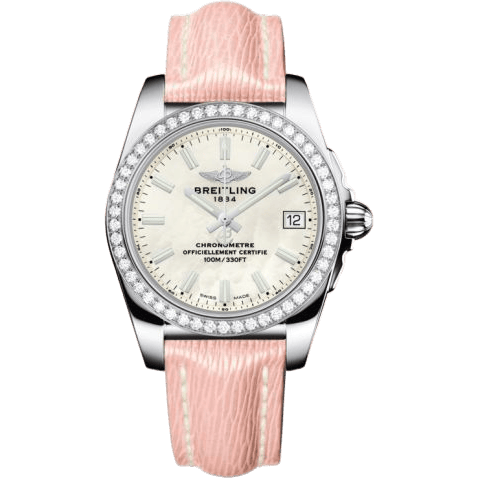 Breitling Galactic 36 Stainless Steel / Diamond / Pearl / Sahara A7433053.A779.239X