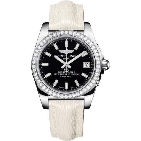 Breitling Galactic 36 Stainless Steel / Diamond / Trophy Black / Sahara A7433053.BE08.236X