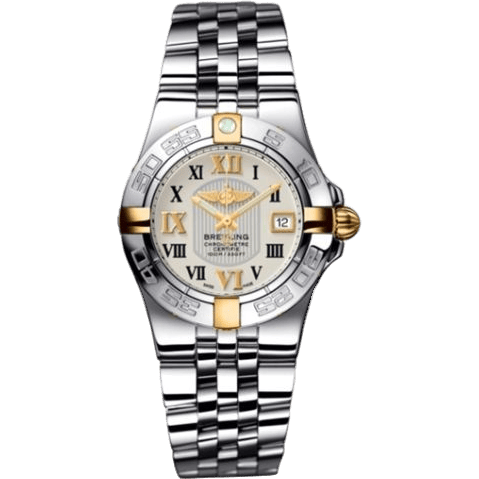 Breitling Galactic 30 Two Tone Silver / Roman / Bracelet B71340L2.G671.368A