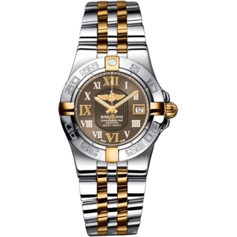 Breitling Galactic 30 Two Tone Amber / Roman / Two Tone Bracelet B71340L2.Q562.368D