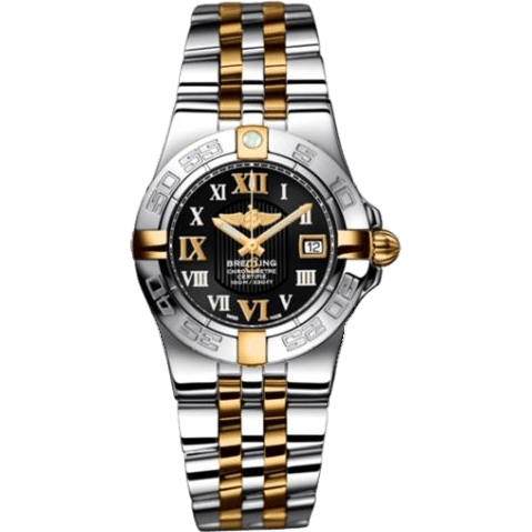 Breitling Galactic 30 Two Tone Black / Roman / Two-Tone Bracelet B71340L2B951368D
