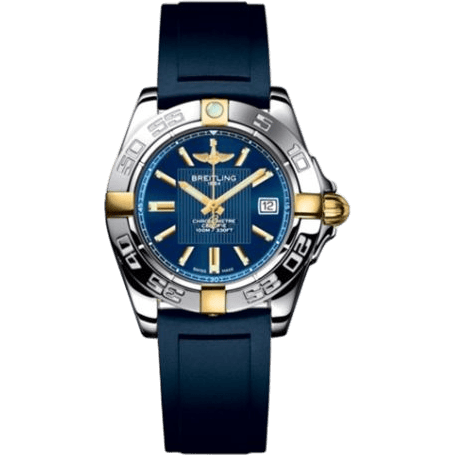 Breitling Galactic 32 Two Tone Blue / Rubber B71356L2.C812.141S
