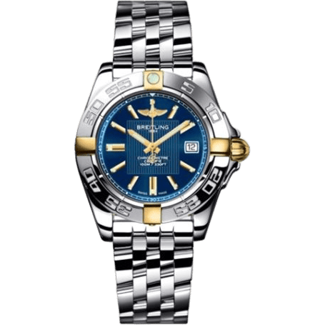 Breitling Galactic 32 Two Tone Blue / Bracelet B71356L2.C812.367A
