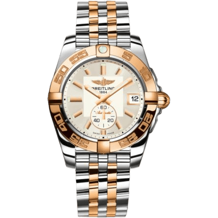Breitling Galactic 36 Automatic Stainless Steel / Rose Gold / Stratus Silver / Bracelet C3733012/G714/376C