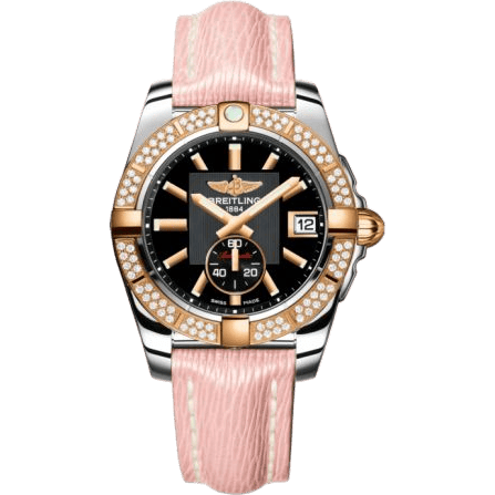 Breitling Galactic 36 Automatic Stainless Steel / Rose Gold / Diamond / Volcano Black / Sahara C3733053.BA54.239X