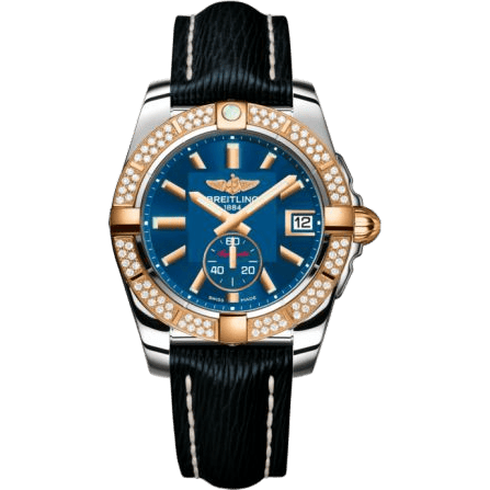 Breitling Galactic 36 Automatic Stainless Steel / Rose Gold / Diamond / Gun Blue / Sahara C3733053.C831.215X