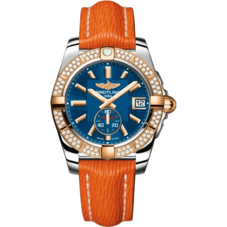 Breitling Galactic 36 Automatic Stainless Steel / Rose Gold / Diamond / Gun Blue / Sahara C3733053.C831.217X