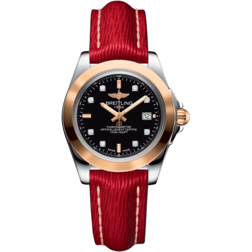 Breitling Galactic 32 Sleek Edition Stainless Steel / Rose Gold / Trophy Black Diamond / Sahara C7133012/BF64/209X/A14BA.1