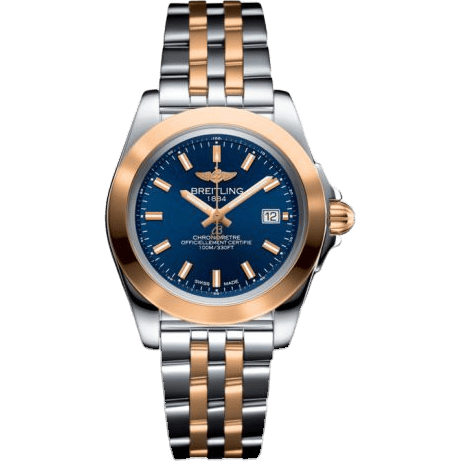 Breitling Galactic 32 Sleek Edition Stainless Steel / Rose Gold / Horizon Blue / Bracelet C7133012/C952/792C