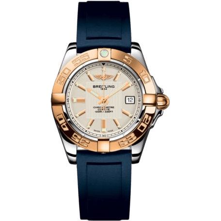 Galactic 32 Stainless Steel / Rose Gold / Sierra Silver / Rubber