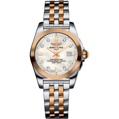 Breitling Galactic 29 Stainless Steel / Rose Gold / Pearl Diamond / Bracelet C7234812/A792/791C