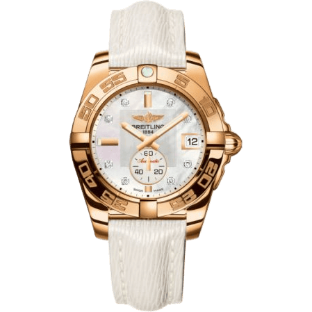 Breitling Galactic 36 Automatic Rose Gold / Pearl Diamond / Sahara H3733012.A725.236X