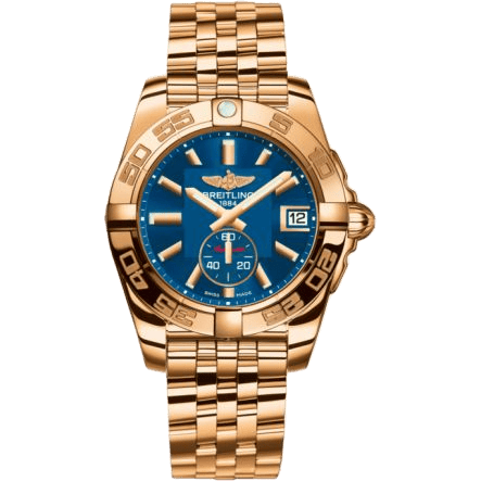 Breitling Galactic 36 Automatic Rose Gold / Gun Blue / Bracelet H3733012.C831.376H