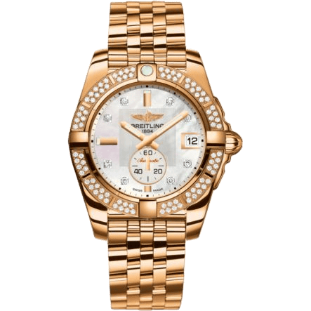 Galactic 36 Automatic Rose Gold / Diamond / Pearl Diamond / Bracelet