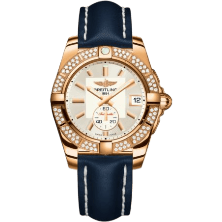 Galactic 36 Automatic Rose Gold / Diamond / Stratus Silver / Calf