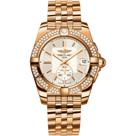 Galactic 36 Automatic Rose Gold / Diamond / Stratus Silver / Bracelet