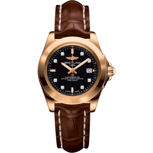 Galactic 32 Sleek Edition Rose Gold / Trophy Black Diamond / Croco