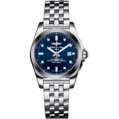 Breitling Galactic 29 Stainless Steel / Horizon Blue Diamond / Bracelet W7234812/C965/791A