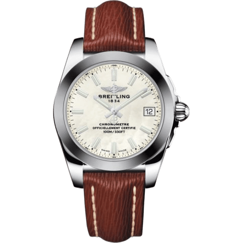 Breitling Galactic 36 Stainless Steel / SleekT / Pearl / Sahara W7433012.A779.216X