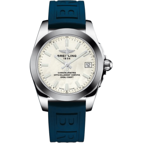 Breitling Galactic 36 Stainless Steel / SleekT / Pearl / Rubber W7433012.A779.238S
