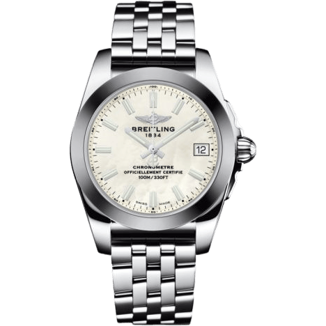 Breitling Galactic 36 Stainless Steel / SleekT / Pearl / Bracelet W7433012.A779.376A