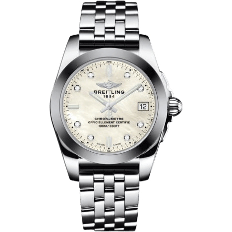 Breitling Galactic 36 Stainless Steel / SleekT / Pearl Diamond / Bracelet W7433012.A780.376A