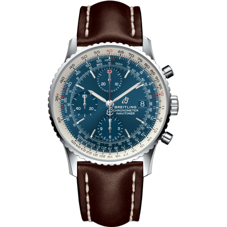 Breitling Navitimer 1 Chronograph 41 Stainless Steel / Blue / Calf / Pin A1332412/CA02/437X