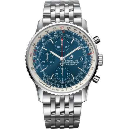 Breitling Navitimer 1 Chronograph 41 Stainless Steel / Blue / Bracelet A13324121C1A1