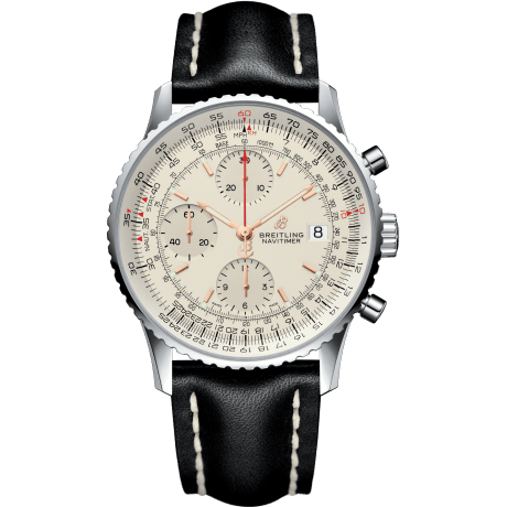 Breitling Navitimer 1 Chronograph 41 Stainless Steel / Silver / Calf / Pin A13324121G1X2