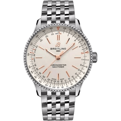 Breitling Navitimer Automatic 36 Stainless Steel / Silver / Bracelet A17327211G1A1