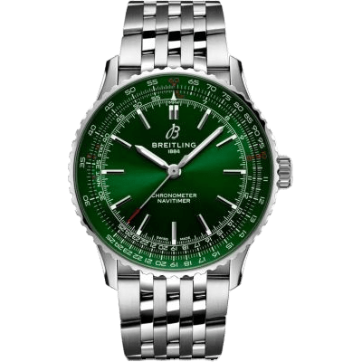 Breitling Navitimer Automatic 41 Automatic Stainless Steel / Green / Bracelet A17329371L1A1