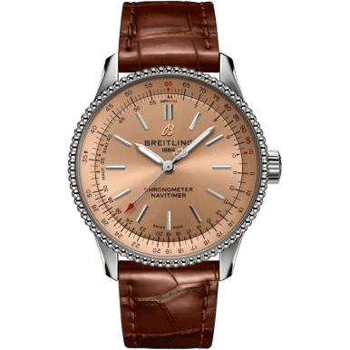 Navitimer 1 35 Automatic Stainless Steel / Copper / Croco / Folding