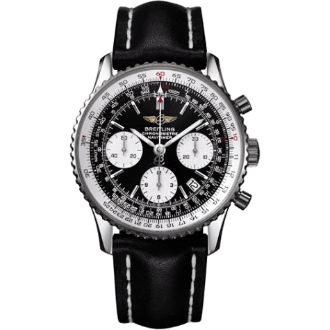 Breitling Navitimer Black / Black Calf A2332212/B635