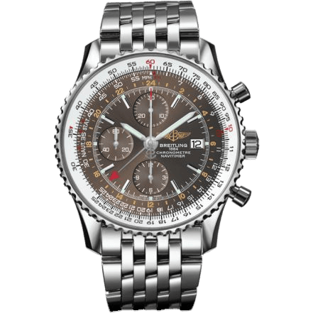 Breitling Navitimer World Stainless Steel / Panamerican Bronze / Bracelet A24322C8.Q604.443A