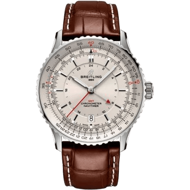 Breitling Navitimer GMT 41 Automatic Stainless Steel / Silver A32310211G1P1