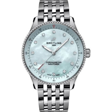 Navitimer Quartz 32 Stainless Steel / Blue MOP / Bracelet