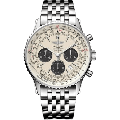 Breitling Navitimer 1 B01 Chronograph 43 Stainless Steel / Silver Grey / Japan Special Edition AB012012/G826/447A