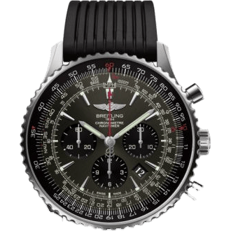 Navitimer 01 46 Stainless Steel / Stratos Grey / Rubber