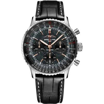 Breitling Navitimer B01 Chronograph 43 Stainless Steel / Black MOP / Japan AB01381G1B1P1