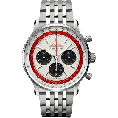 Breitling Navitimer B01 Chronograph 43 Stainless Steel / Boeing 747 / Bracelet AB01383B1G1A1