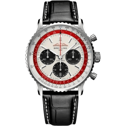 Breitling Navitimer B01 Chronograph 43 Stainless Steel / Boeing 747 / Alligator - Folding AB01383B1G1P1